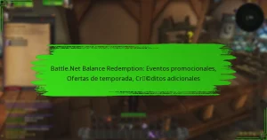Battle.Net Balance Redemption: Eventos promocionales, Ofertas de temporada, Créditos adicionales